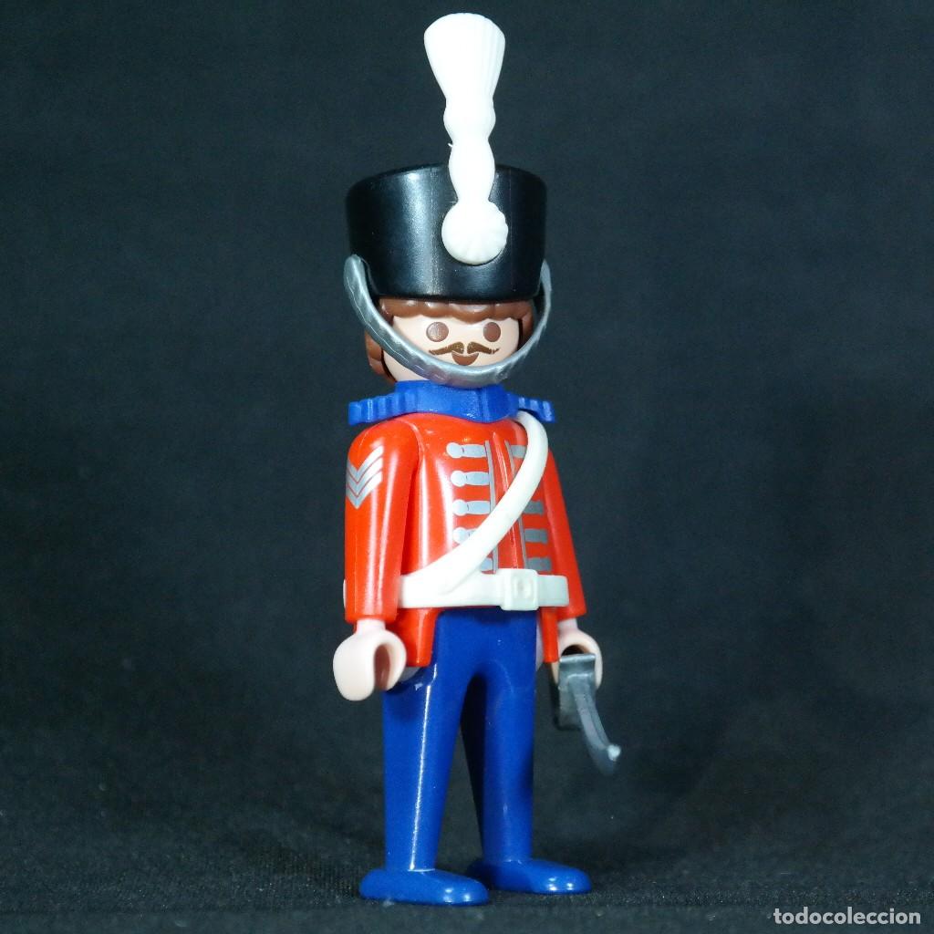 Playmobil: Playmobil soldado husar con bigotes ☼