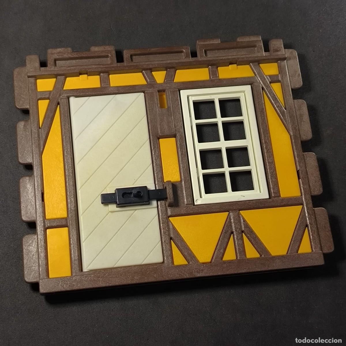 Playmobil: Playmobil pared con puerta steck ☼