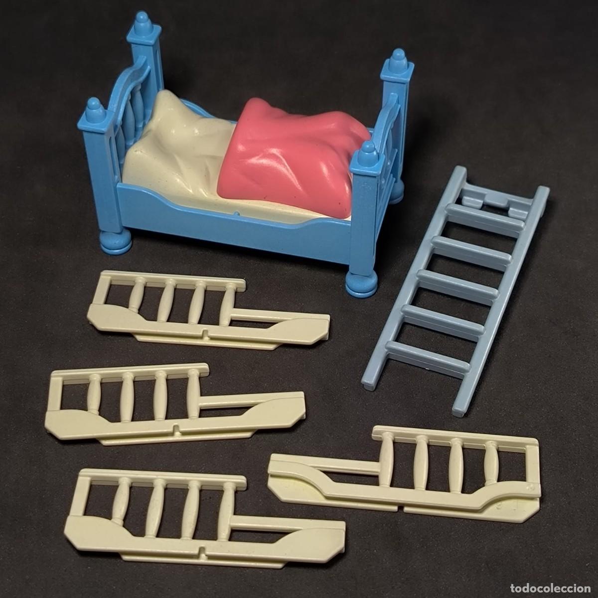 Playmobil: Playmobil cama de ni&ntilde;o con barrandas ☼