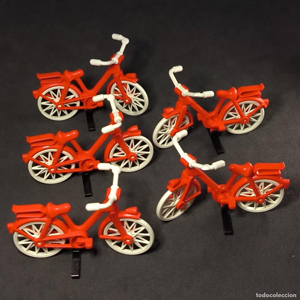 Playmobil: Playmobil 5 bicicletas rojas ☼