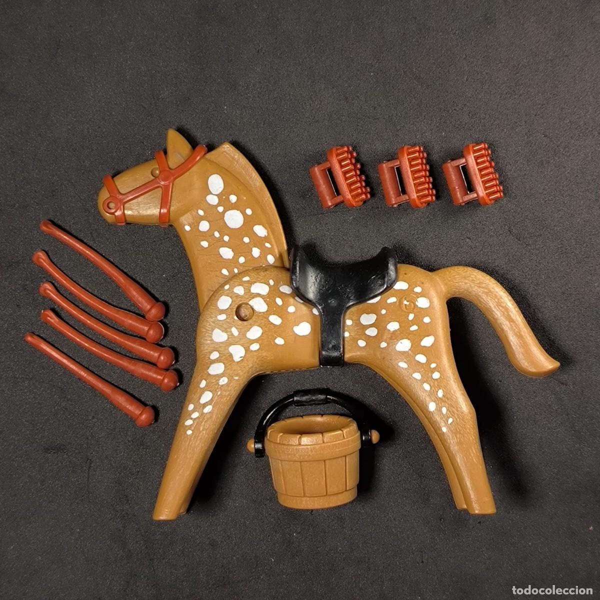 Playmobil: Playmobil caballo con latigos y cepillos ☼
