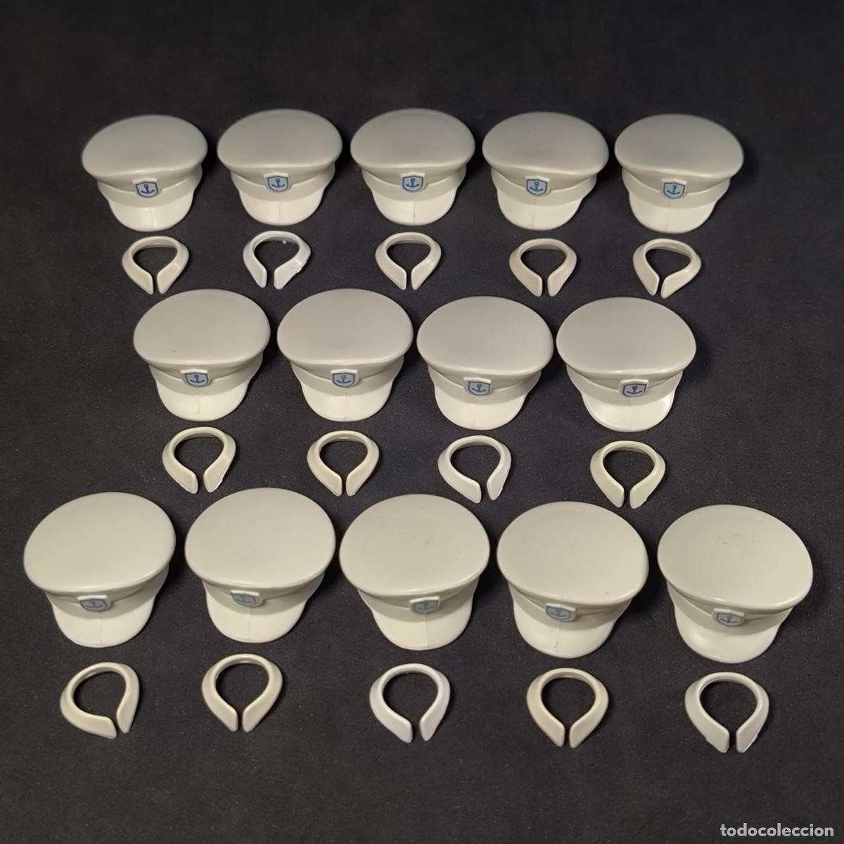 Playmobil: Playmobil gorros blancos con cuellos ☼ - Foto 1