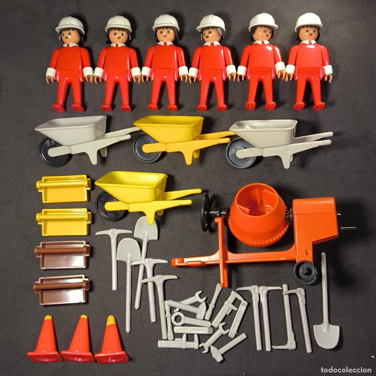 Playmobil: Playmobil trabajadores Antex con accesorios ☼