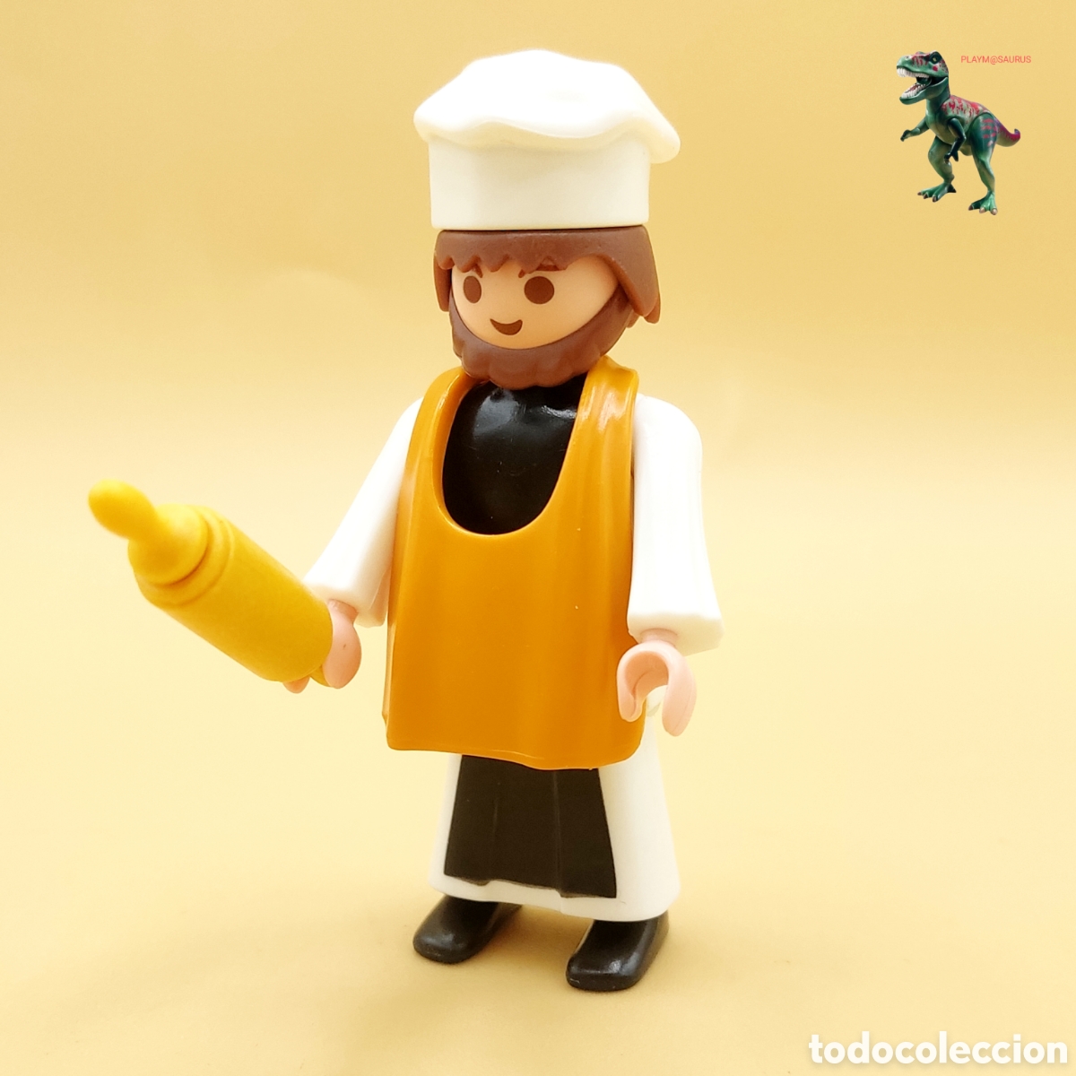 Playmobil: Playmobil figura monje fraile cocinero confitero cocina convento monasterio padre panaderia