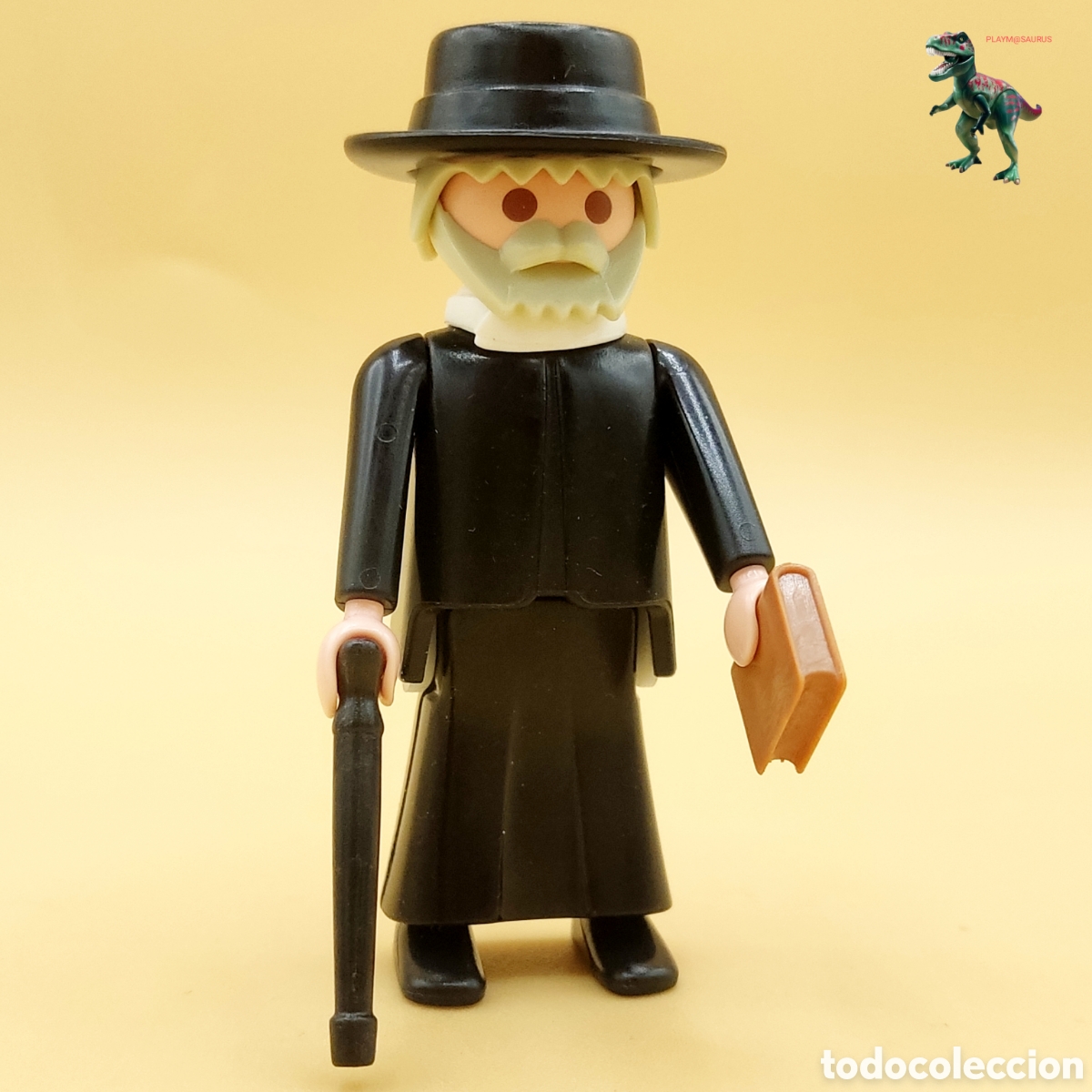 Playmobil: Playmobil figura padre Merrin El exorcista cura Lankester parroco monje fraile personaje anciano