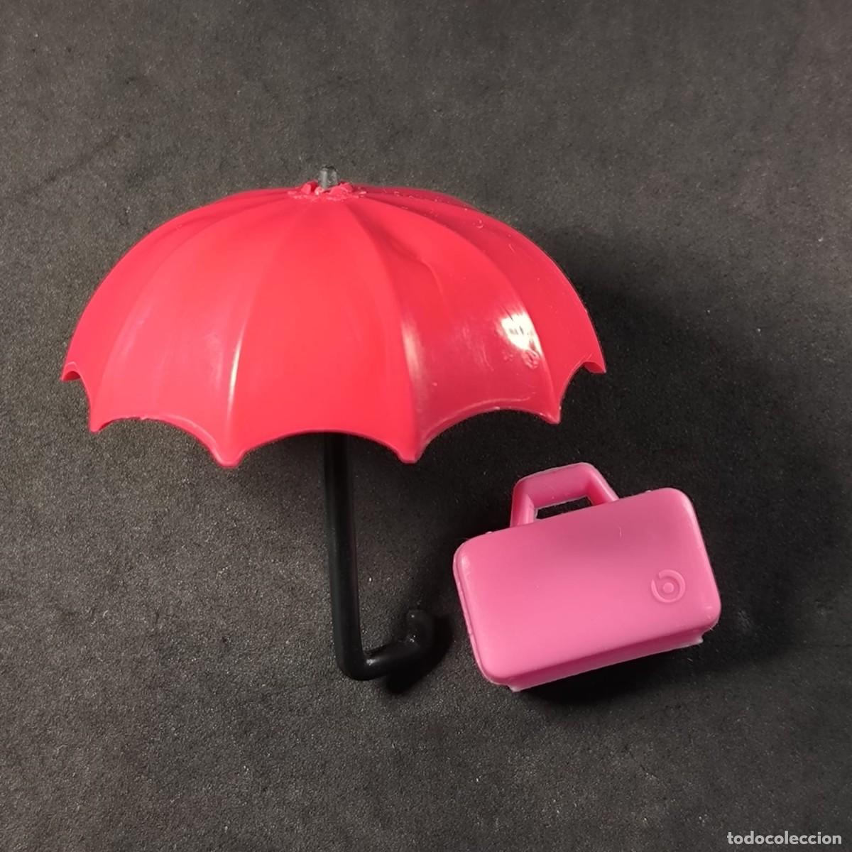 Playmobil: Playmobil paraguas rosa curiosidad Antex ☼