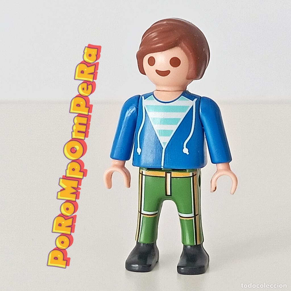Playmobil: PLAYMOBIL figura ni&ntilde;o 5513 6811 CUSTOM/COMPLETAR infantil playa piscina O4