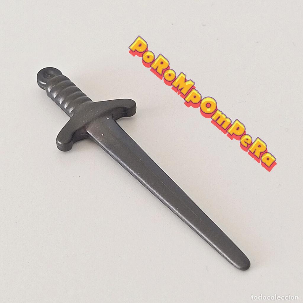 Playmobil: PLAYMOBIL espada oscura similar 4014 4873 6000 6379 6381 arma caballero medieval O5