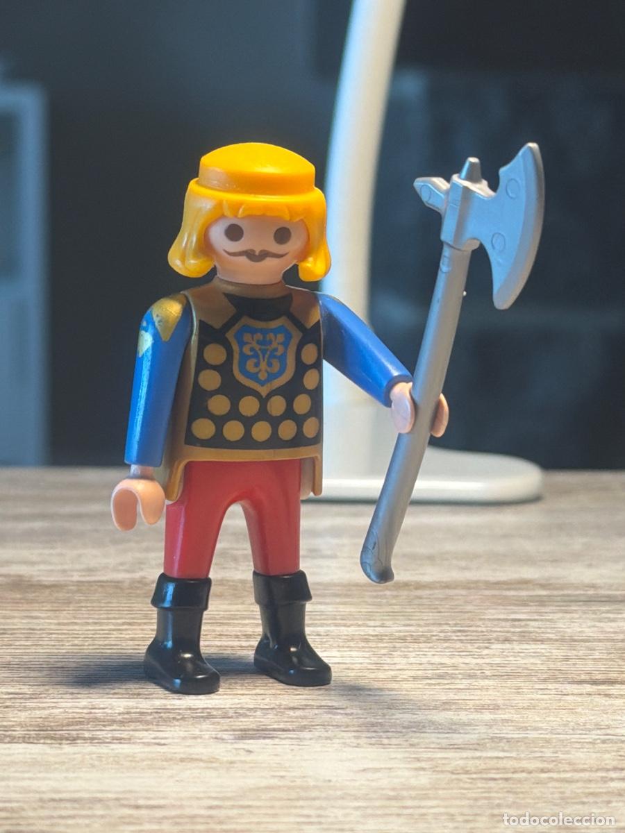Playmobil: Figura medieval romano guerrero b&aacute;rbaro arquero vikingo griego complemento accesorio Playmobil