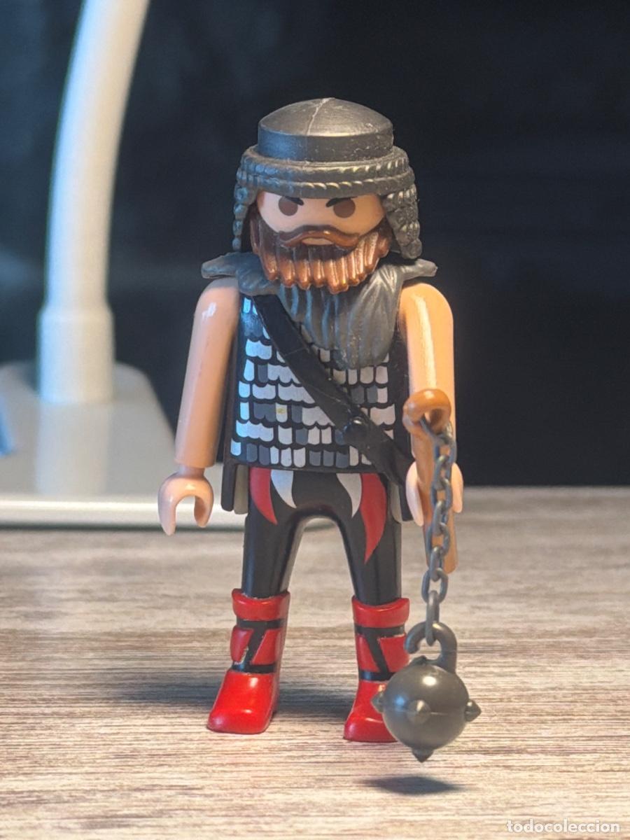 Playmobil: Figura medieval romano guerrero b&aacute;rbaro arquero vikingo griego complemento accesorio Playmobil