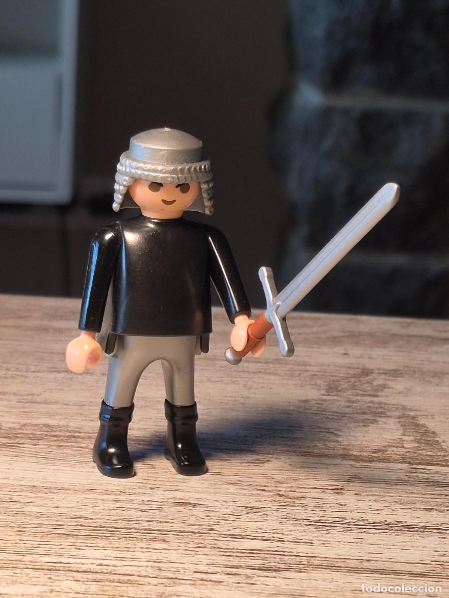 Playmobil: Figura medieval romano guerrero b&aacute;rbaro arquero vikingo griego complemento accesorio Playmobil