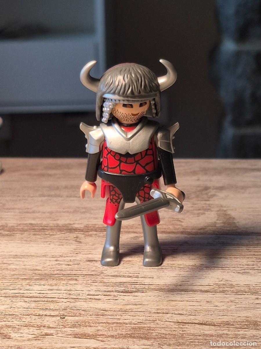 Playmobil: Figura medieval romano guerrero b&aacute;rbaro arquero vikingo griego complemento accesorio Playmobil