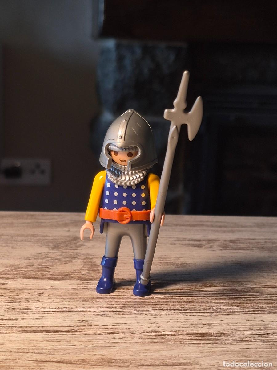 Playmobil: Figura medieval romano guerrero b&aacute;rbaro arquero vikingo griego complemento accesorio Playmobil