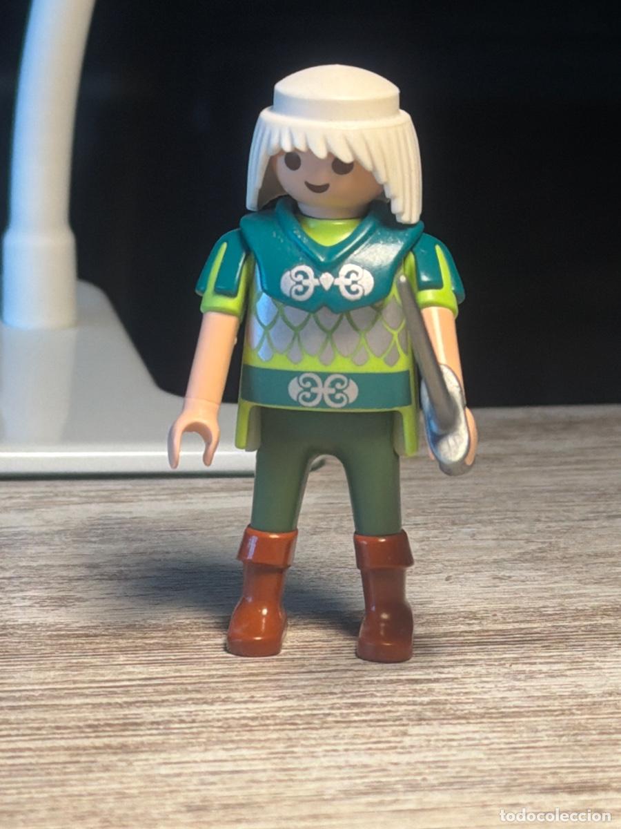 Playmobil: Figura medieval romano guerrero b&aacute;rbaro arquero vikingo griego complemento accesorio Playmobil