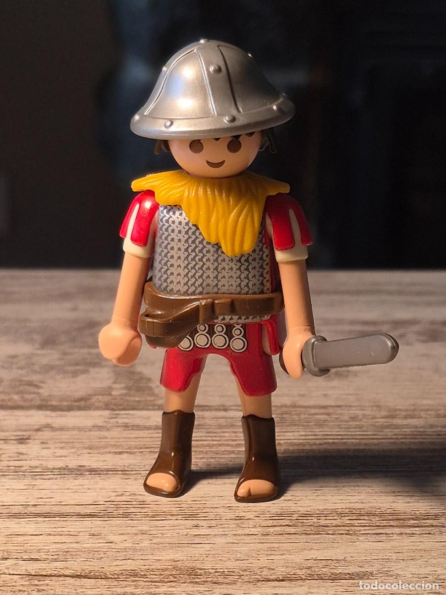 Playmobil: Figura medieval romano guerrero b&aacute;rbaro arquero vikingo griego complemento accesorio Playmobil