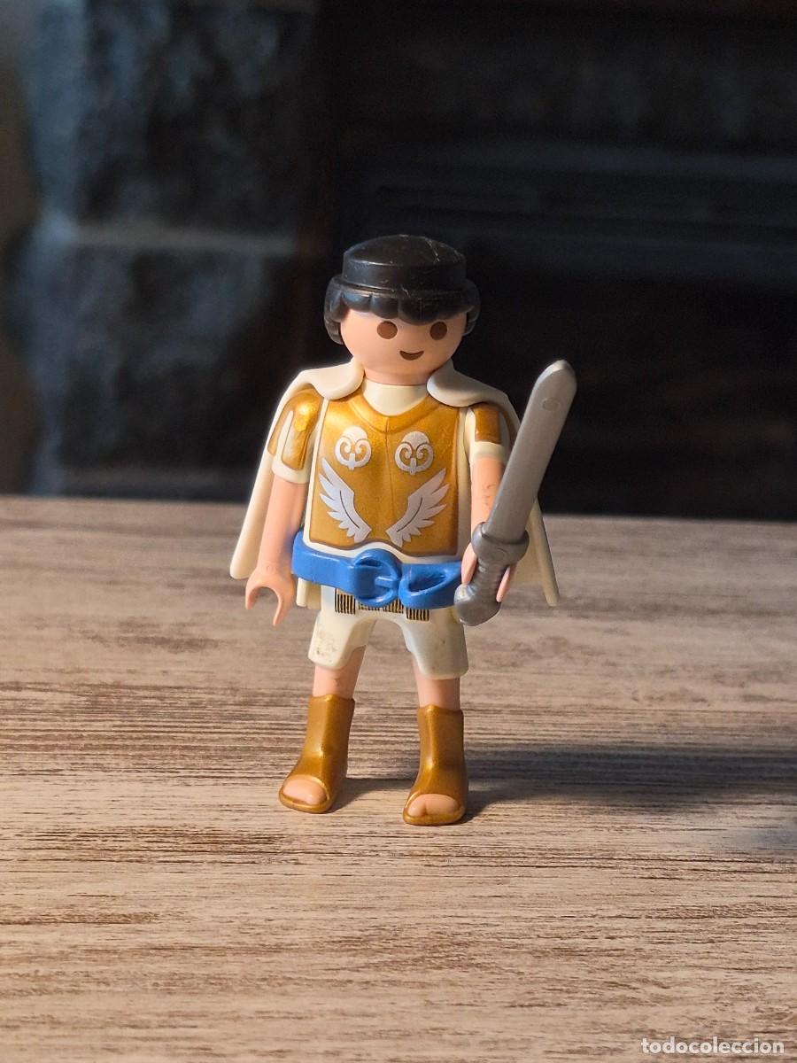 Playmobil: Figura medieval romano guerrero b&aacute;rbaro arquero vikingo griego complemento accesorio Playmobil