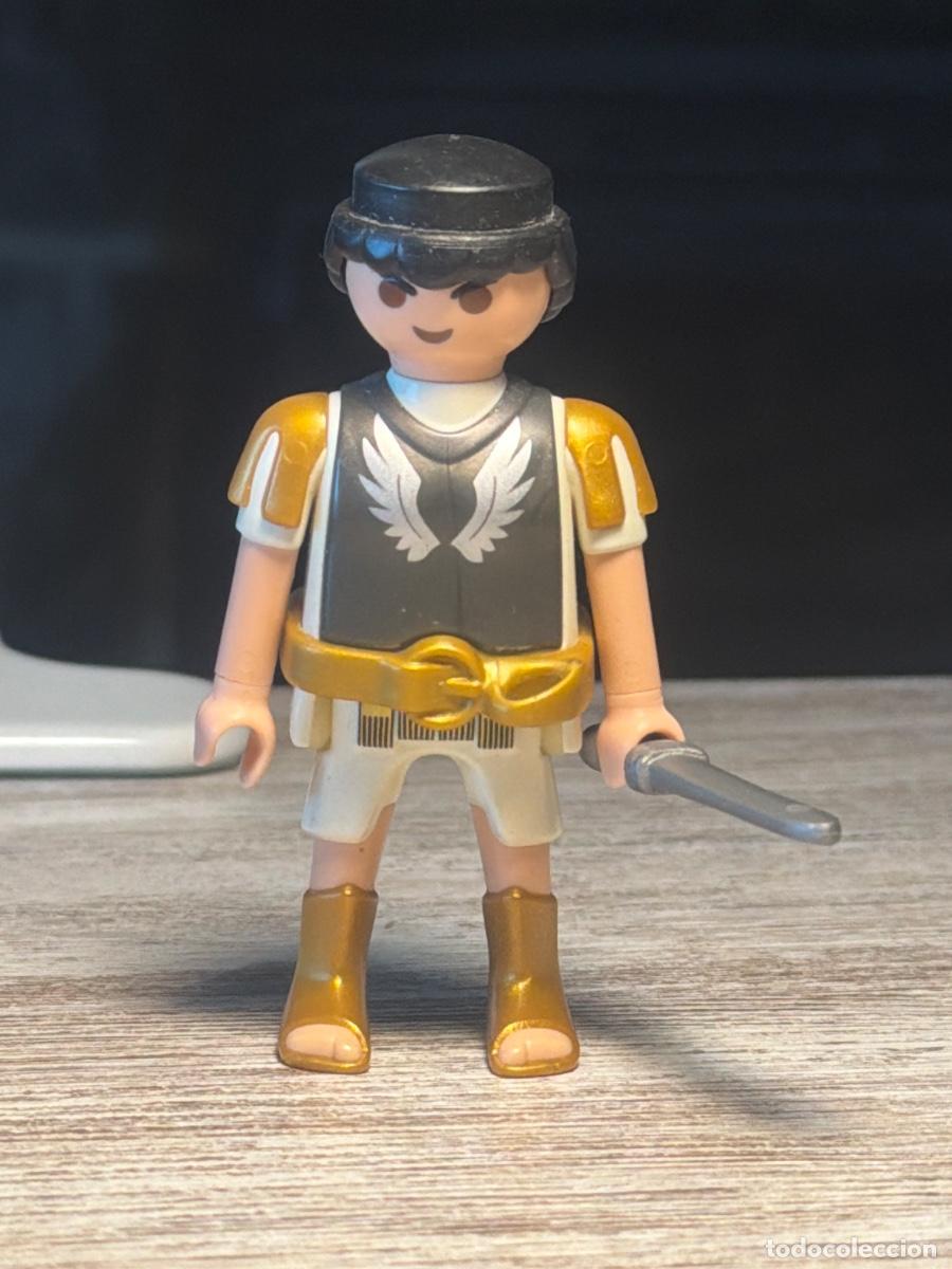 Playmobil: Figura medieval romano guerrero b&aacute;rbaro arquero vikingo griego complemento accesorio Playmobil