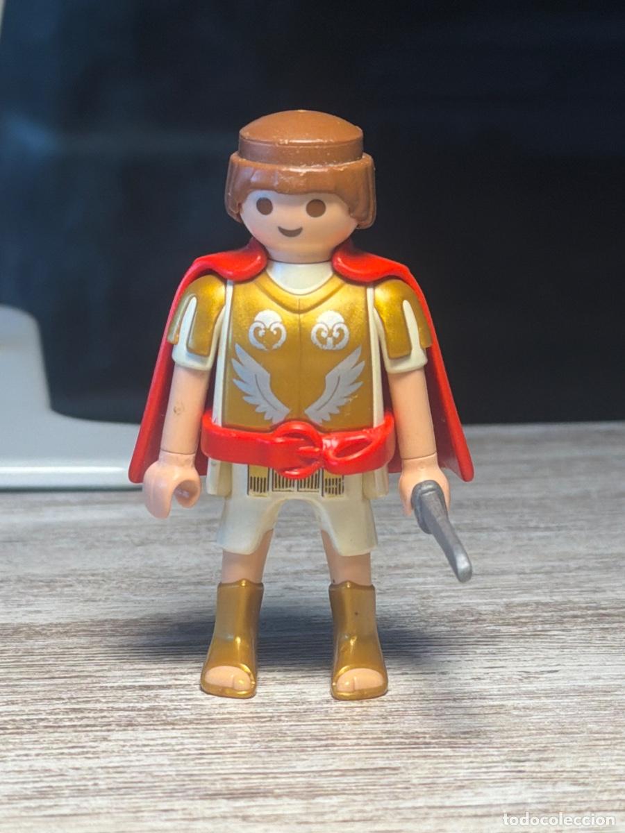 Playmobil: Figura medieval romano guerrero b&aacute;rbaro arquero vikingo griego complemento accesorio Playmobil