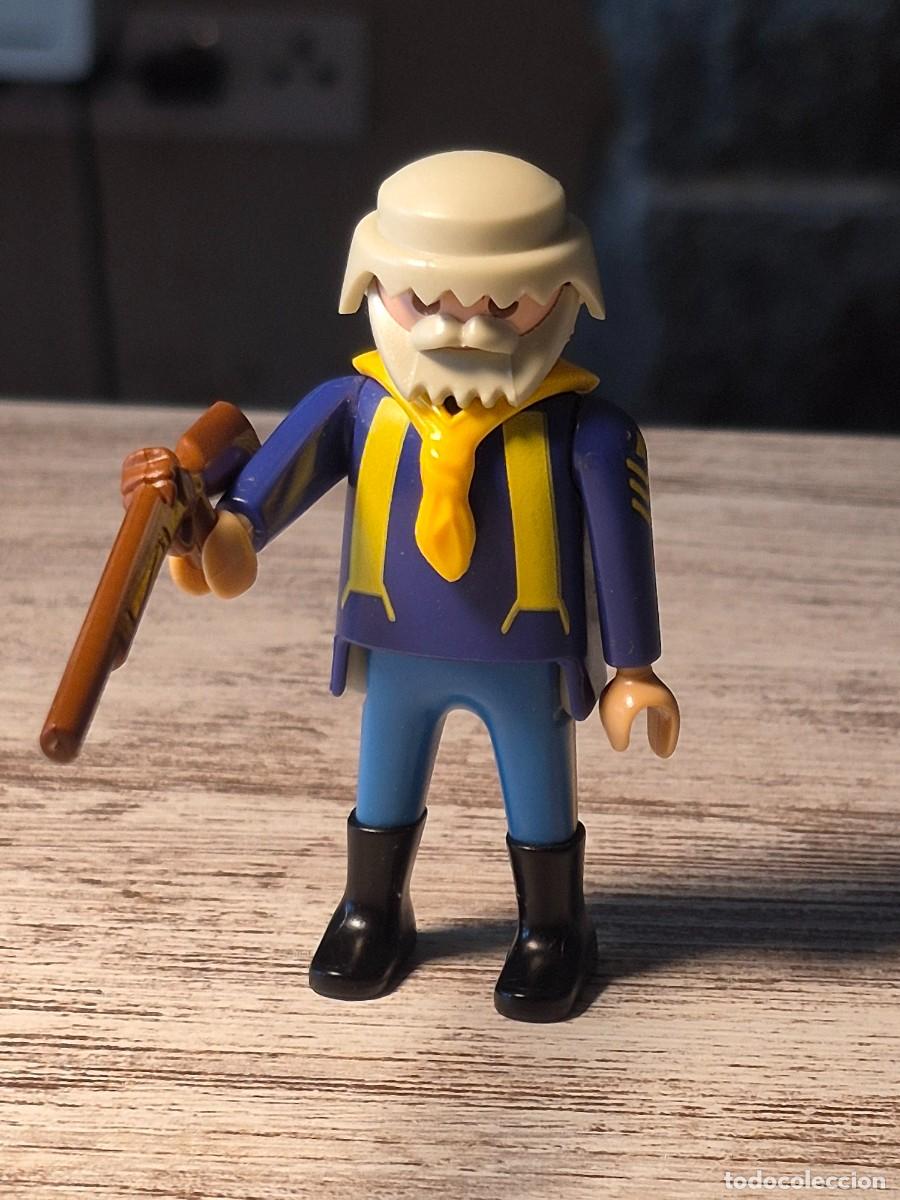 Playmobil: Playmobil vaquero figura oeste Pistolero Cowboy Mu&ntilde;eco Figura
