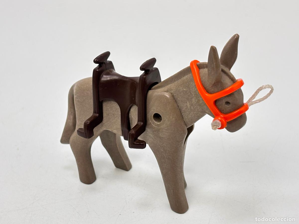 Playmobil: Playmobil burro con silla y bocado
