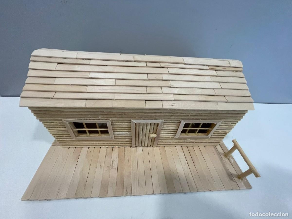 Playmobil: Miniatura casa de madera artesanal - Foto 10