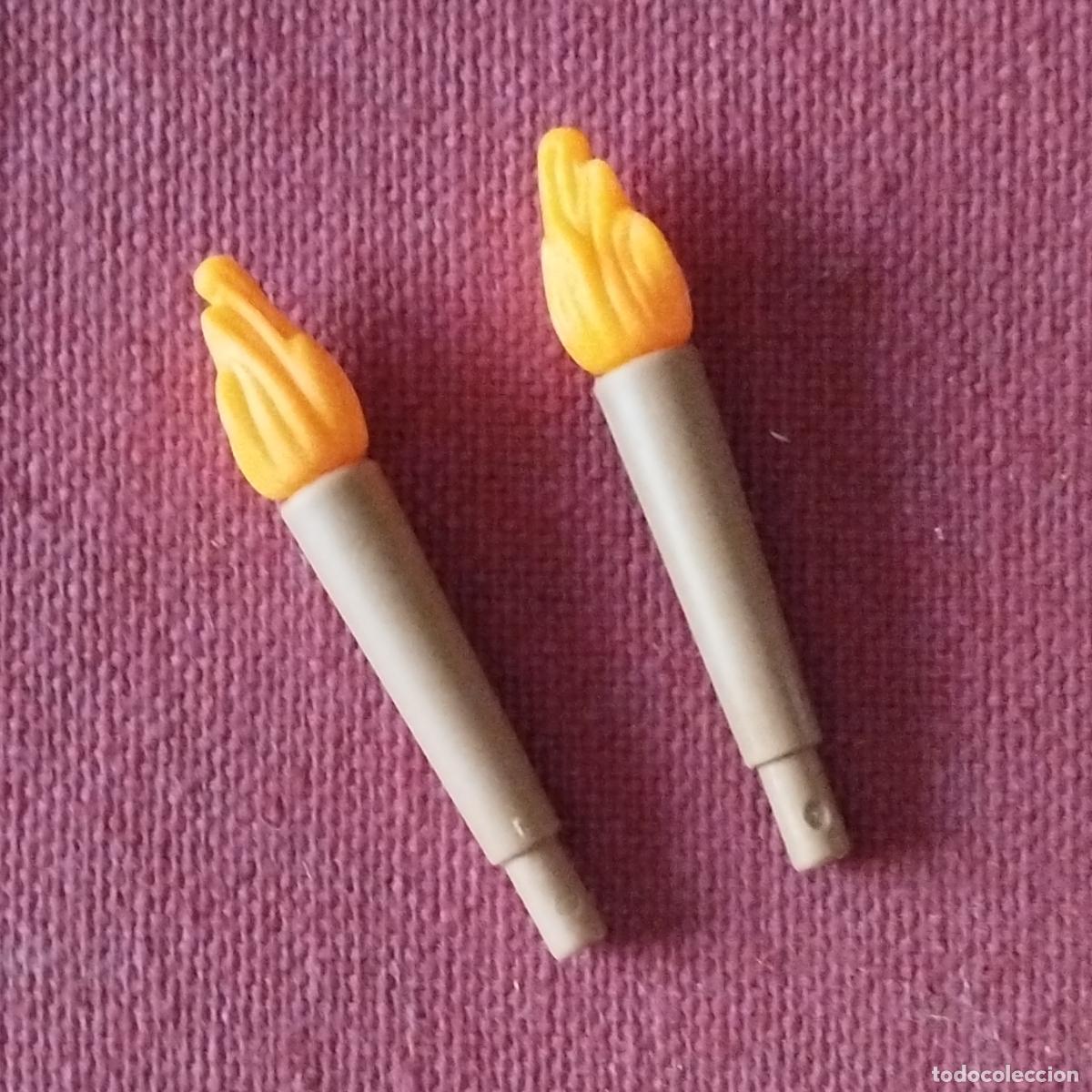Playmobil: 2 ANTORCHAS MARRON - PLAYMOBIL
