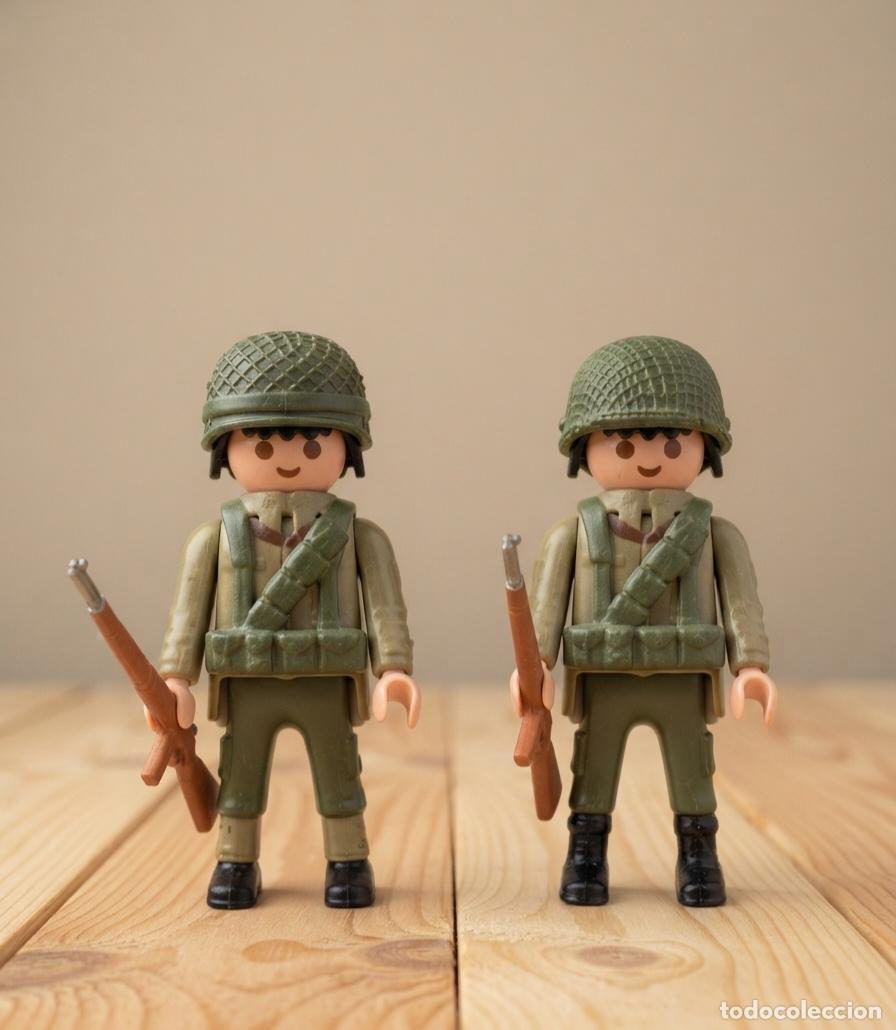 Playmobil: Playmobil custom soldados americanos
