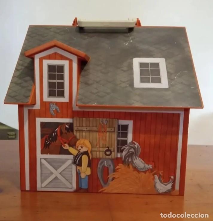 Playmobil: Maletin casa Granga Playmobil GEOBRA 2005