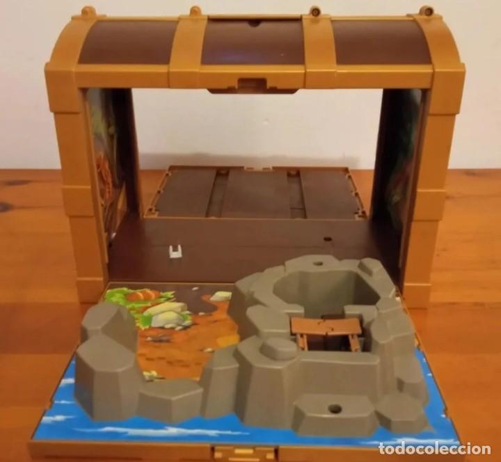 Playmobil: Maletin cofre pirata Playmobil GEOBRA 2004 ref.4432
