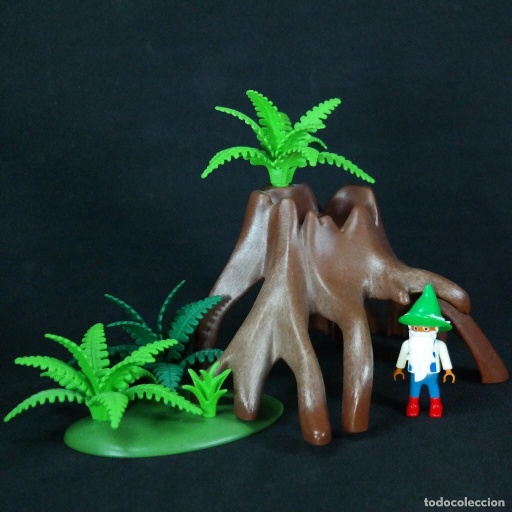 Playmobil: Playmobil tronco gigante con gnomo ☼
