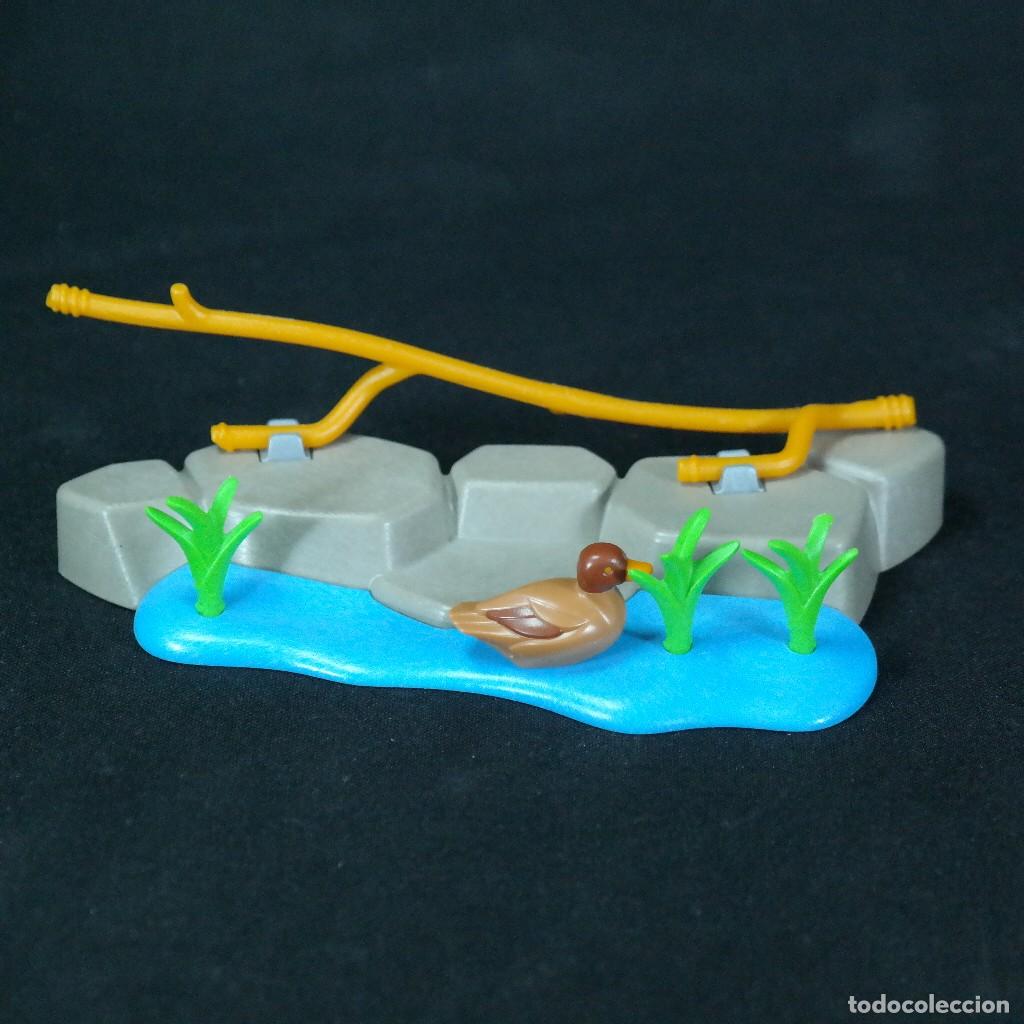 Playmobil: Playmobil orilla del rio con pato ☼
