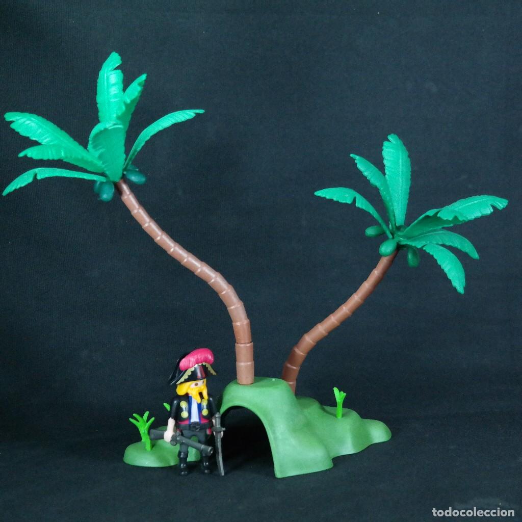 Playmobil: Playmobil pirata con 2 palmeras ☼
