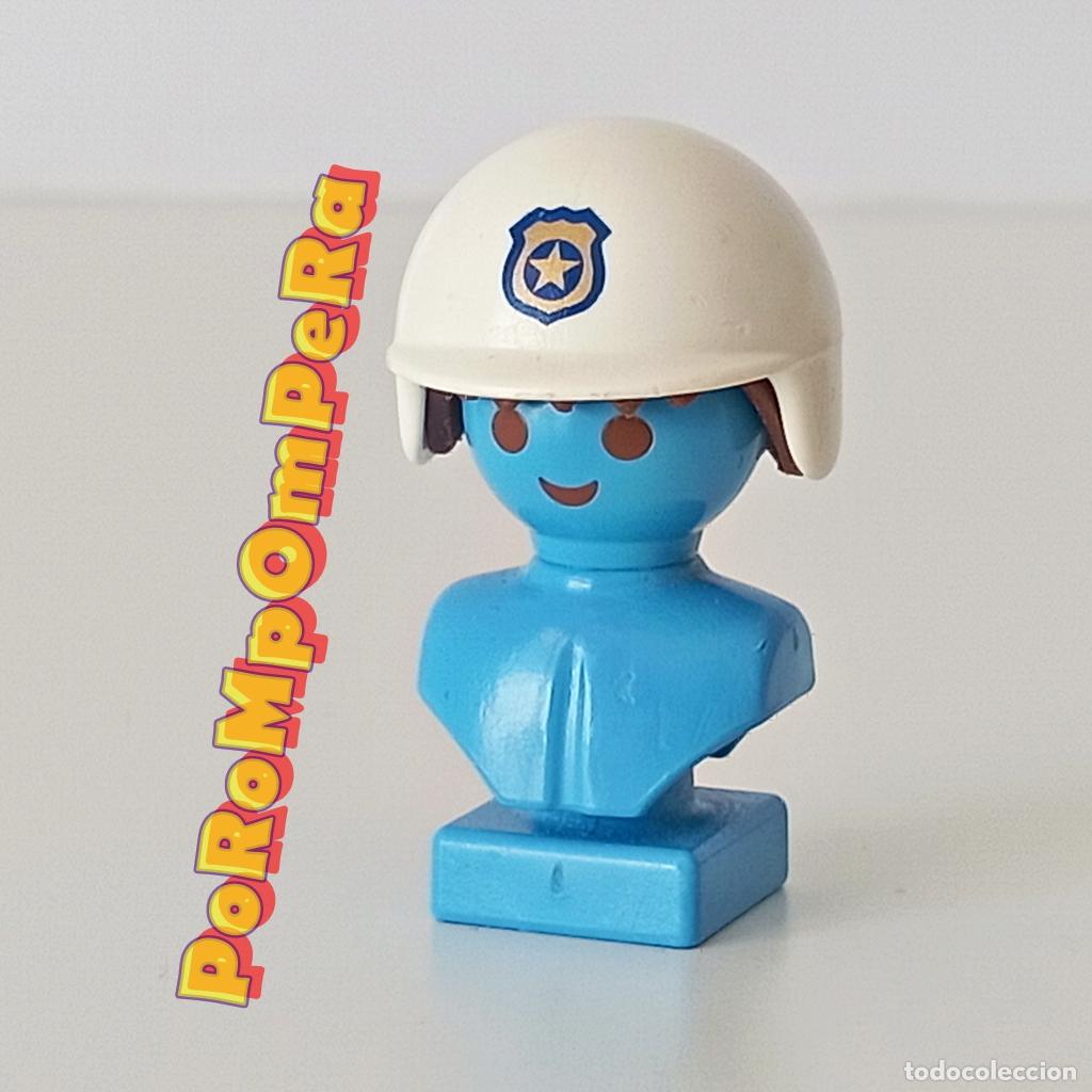Playmobil: PLAYMOBIL casco blanco polic&iacute;a 3332 3623 3655 3915 3986 4157 ? O5