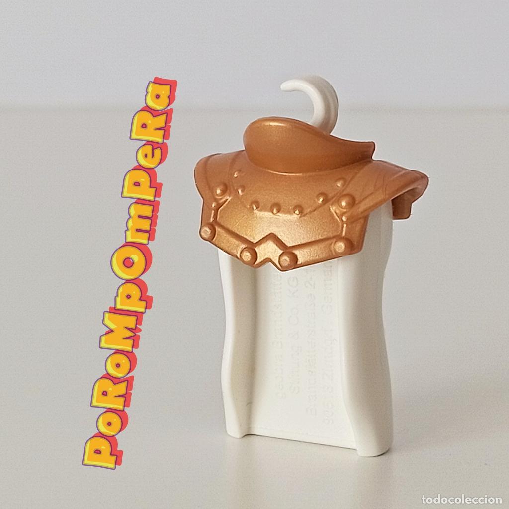 Playmobil: PLAYMOBIL cuello dorado armadura pechera hombrera CUSTOM/COMPLETAR caballero medieval rey O7