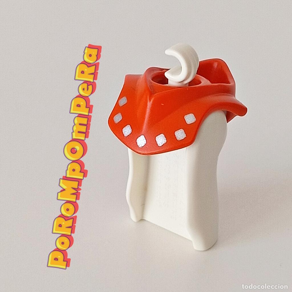 Playmobil: PLAYMOBIL capucha anaranjada campesino soldado viking caballero medieval arquero CUSTOM/COMPLETAR O7