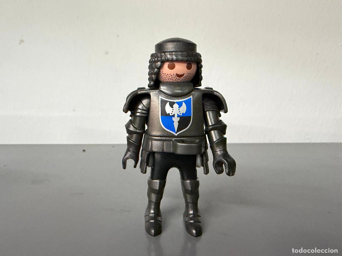 Playmobil: playmobil figura MEDIEVAL EJERCITO NEGRO DEL AGUILA OSCURA -mix30R