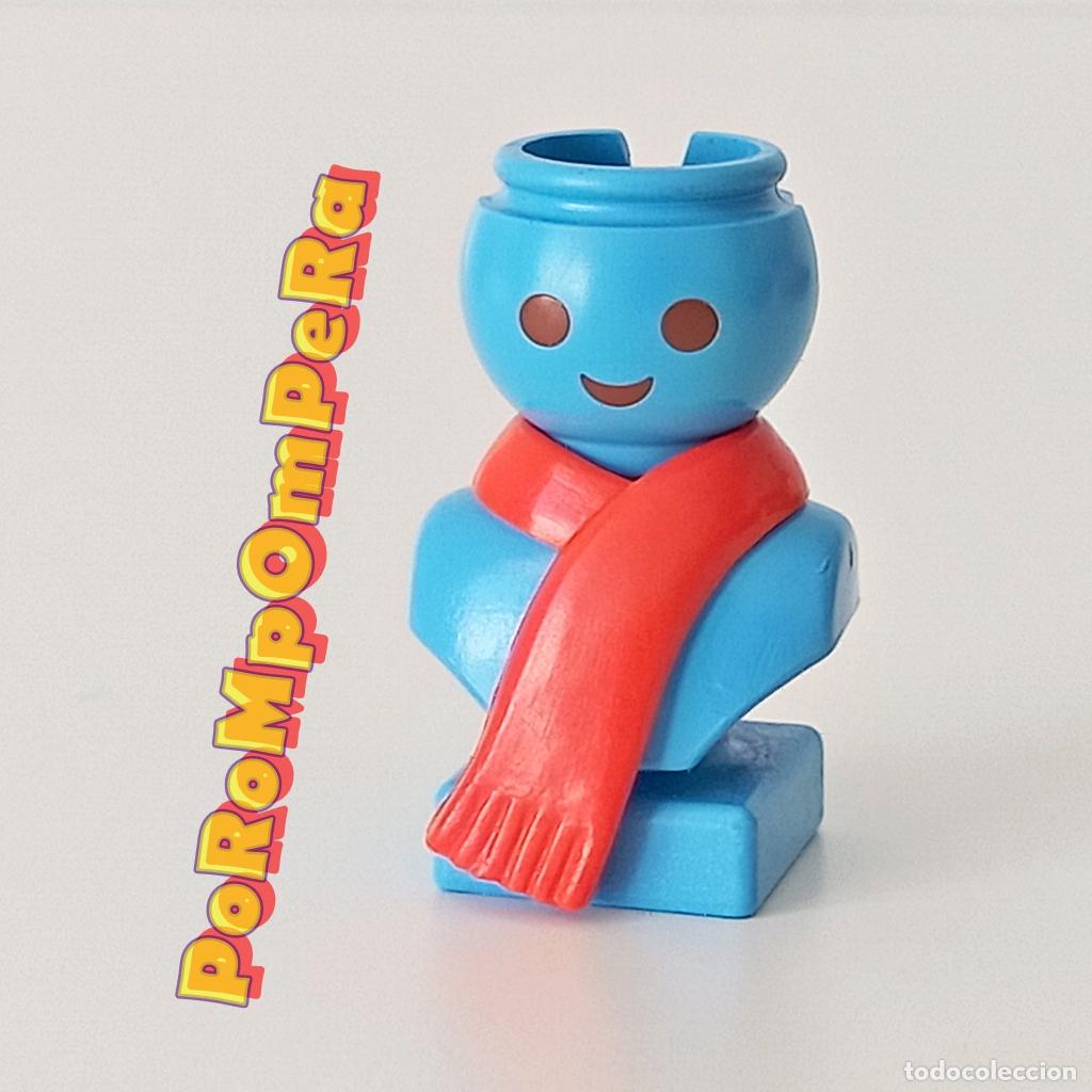 Playmobil: PLAYMOBIL bufanda roja cl&aacute;sica a&ntilde;os 80 O7