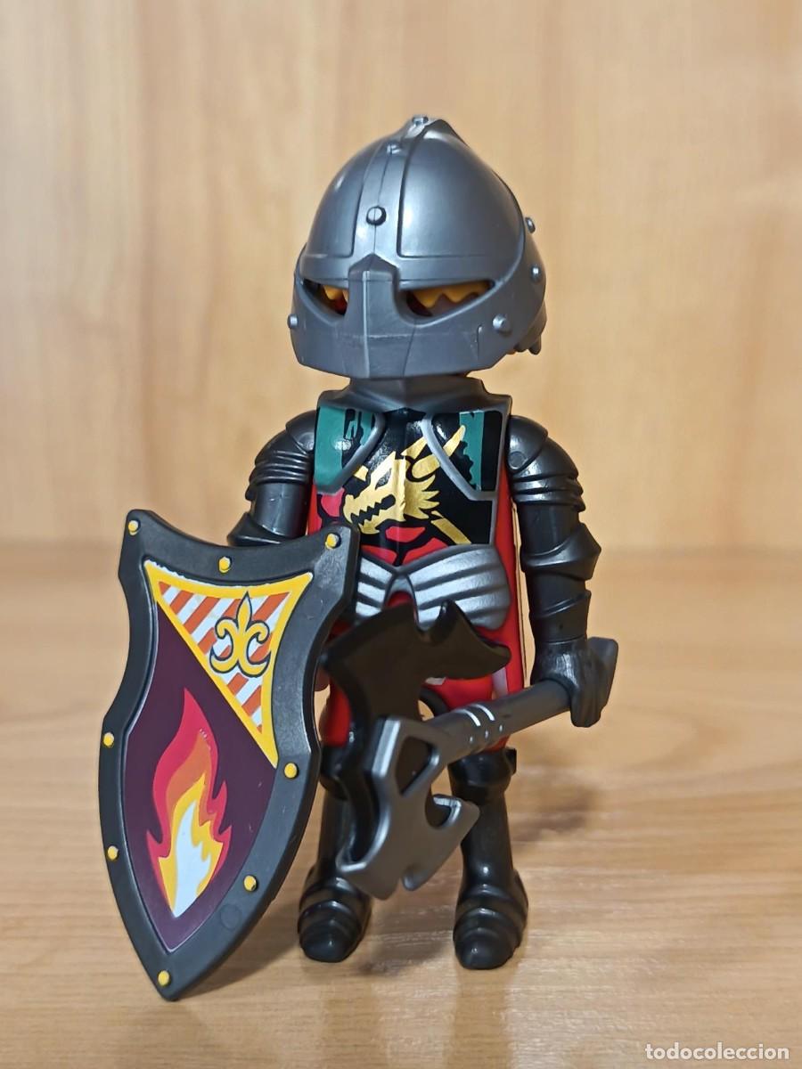 Playmobil: PLAYMOBIL GUERRERO MEDIEVAL CON ESPUDO DE FUEGO - 9/9/26