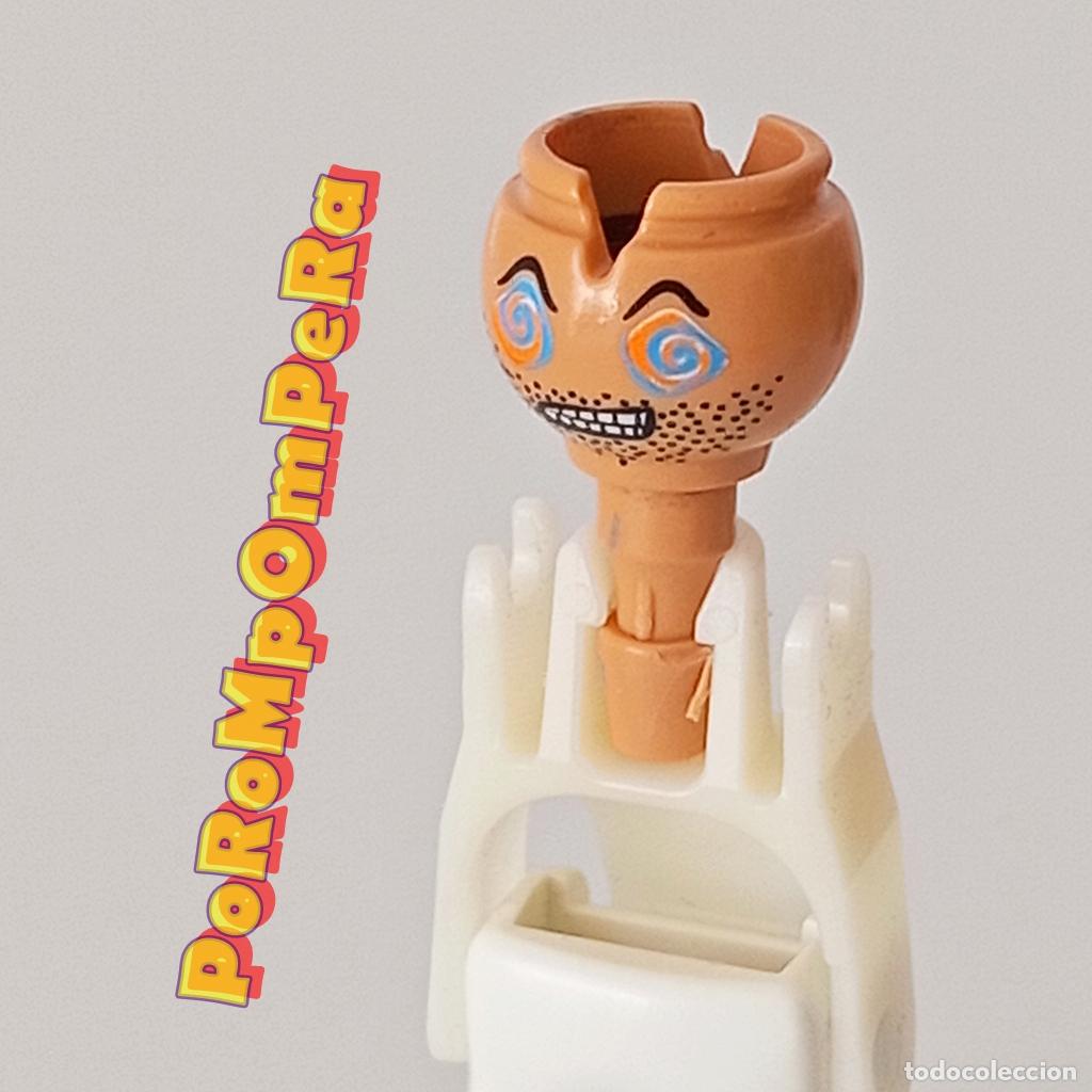Playmobil: PLAYMOBIL cabeza doble cara tono bronceado REPUESTO/CUSTOM/COMPLETAR O7
