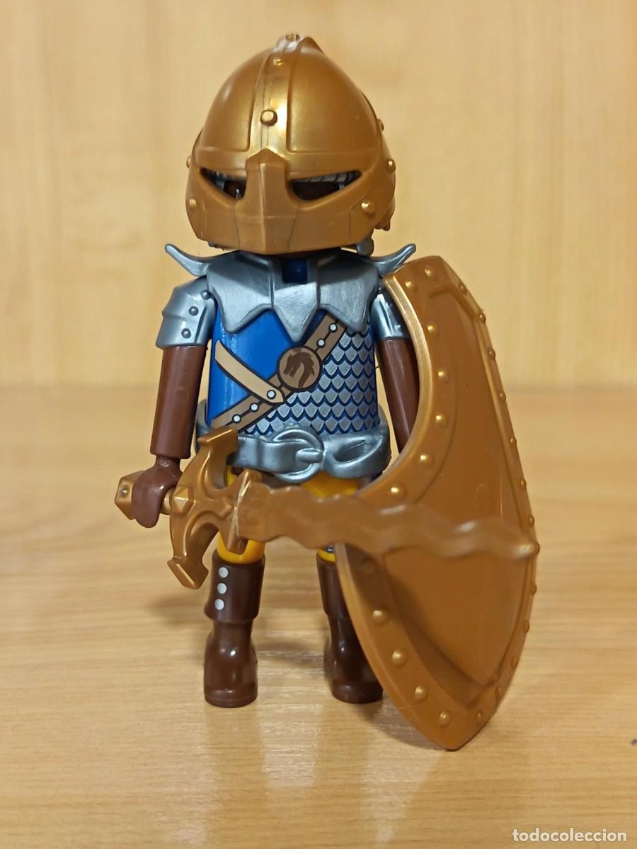 Playmobil: PLAYMOBIL GUERRERO NEGRO NOVELMORE CON ESCUDO Y ESPADA - 13/11/16