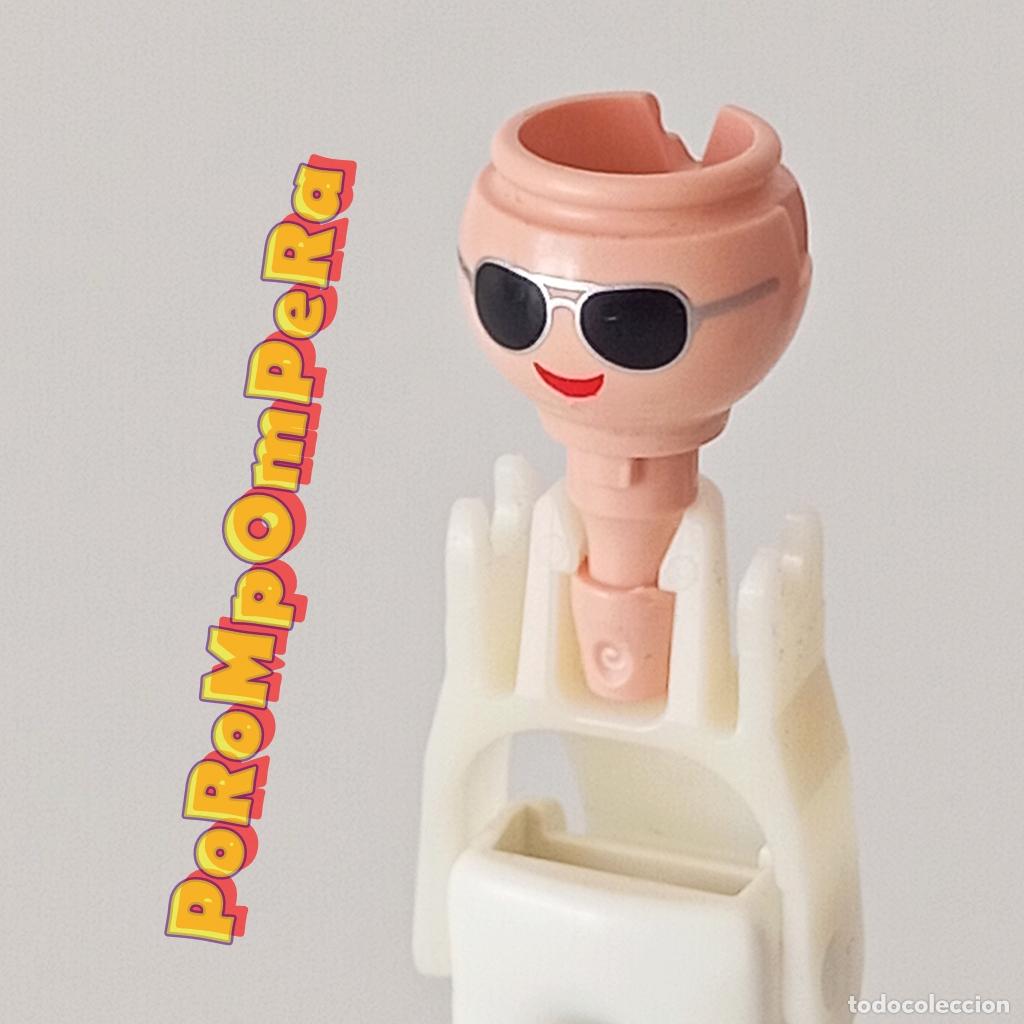 Playmobil: PLAYMOBIL cabeza gafas de sol negras labios rojos REPUESTO/CUSTOM/COMPLETAR O7