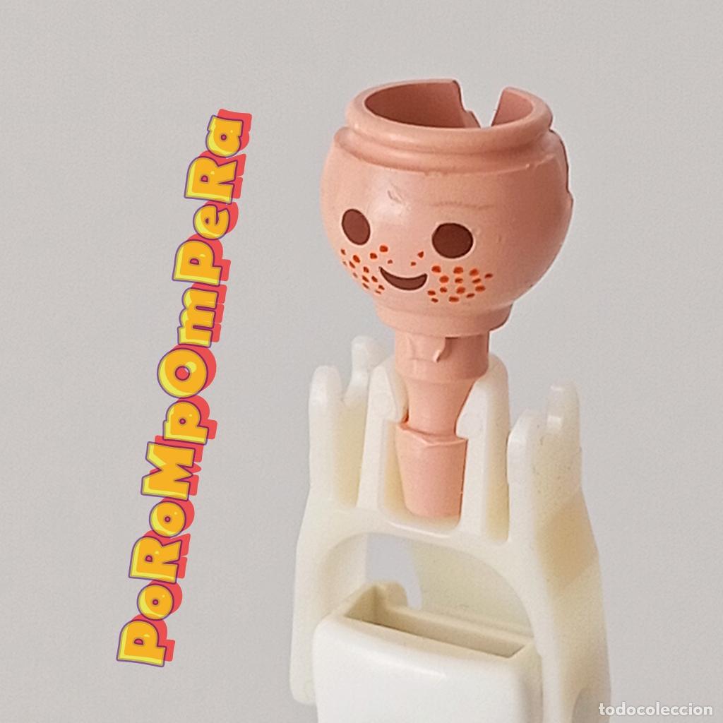 Playmobil: PLAYMOBIL cabeza pecas naranjas pecoso pelirrojo REPUESTO/CUSTOM/COMPLETAR O7