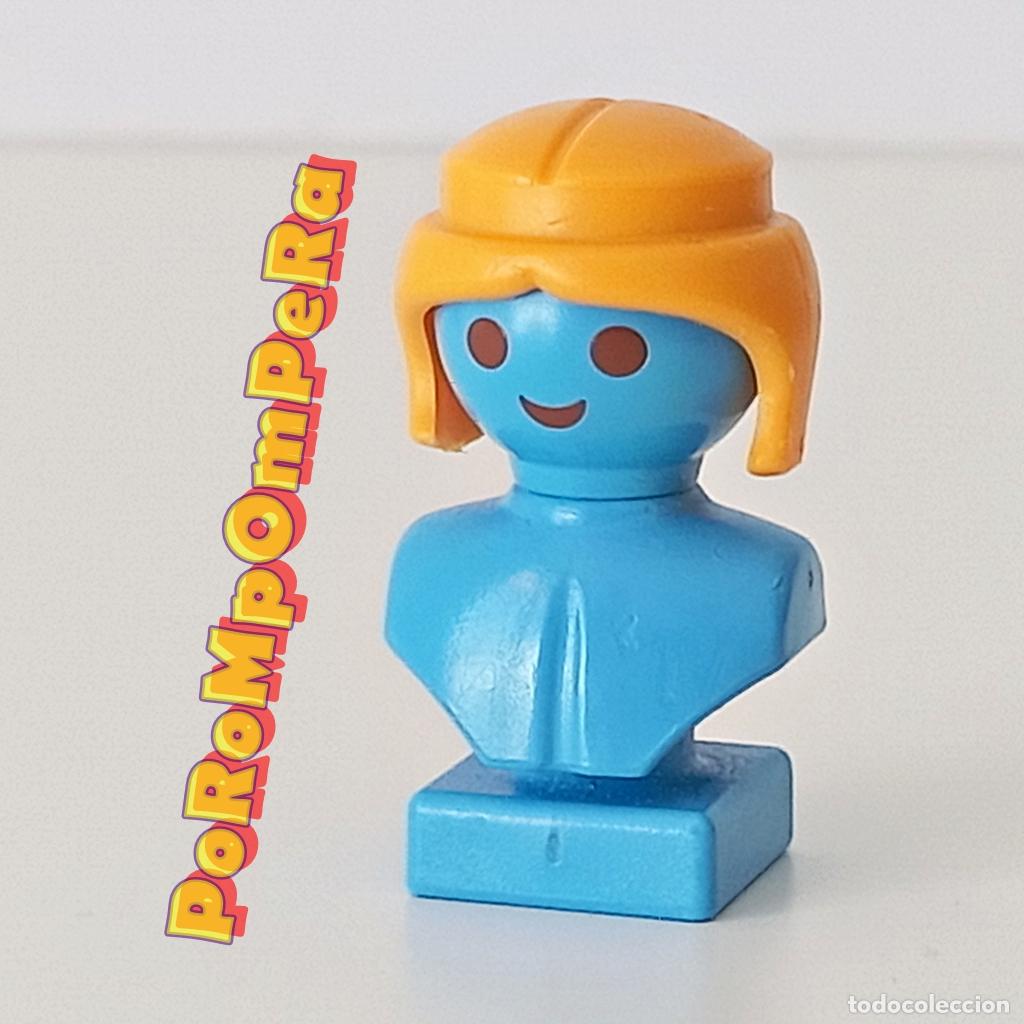 Playmobil: PLAYMOBIL peluca cl&aacute;sica amarill pelo mujer cabello rubio bob cut peinado bobcut CUSTOM/COMPLETAR O7