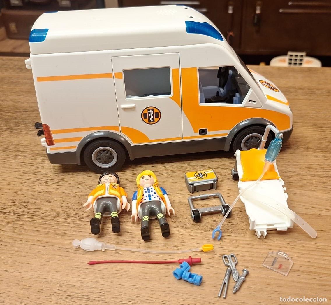 Playmobil: Lote Ambulancia Desguace