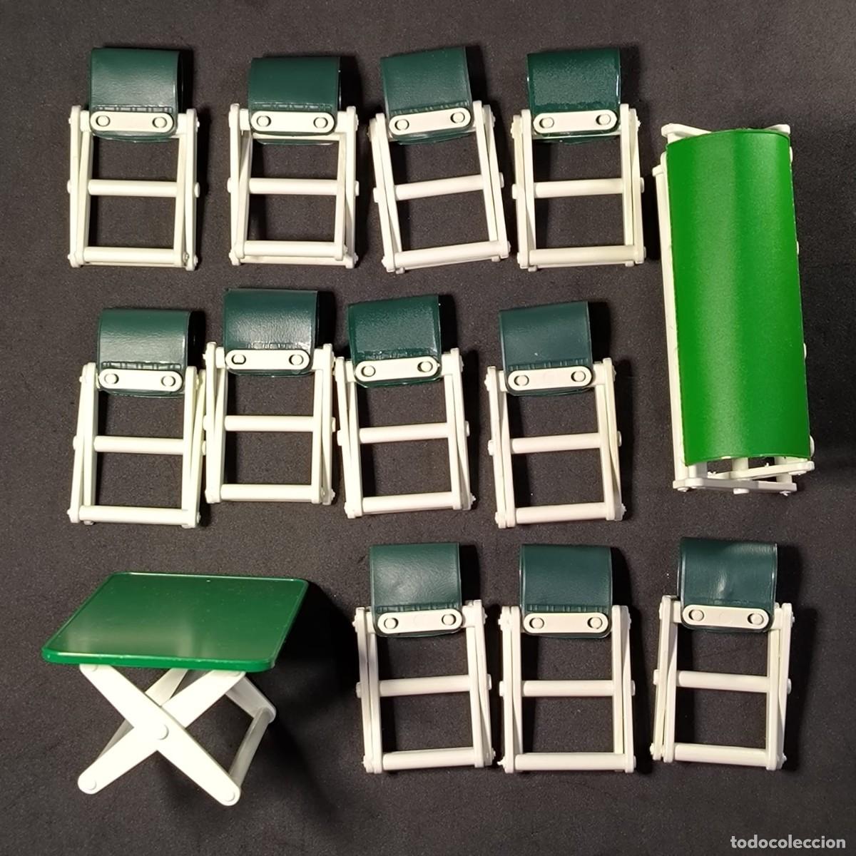 Playmobil: Playmobil mesa, cama y sillas plegables ☼