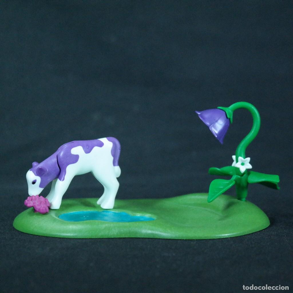 Playmobil: Playmobil ternero violeta con estanque ☼ - Foto 1