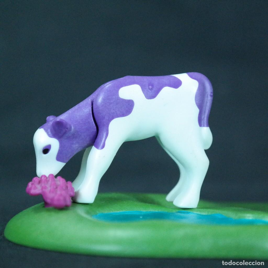 Playmobil: Playmobil ternero violeta con estanque ☼ - Foto 2
