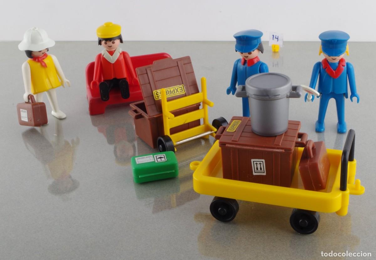 Playmobil: playmobil transporte viajeros tren avi&oacute;n viajeros cl&aacute;sico coleccionismo 4200