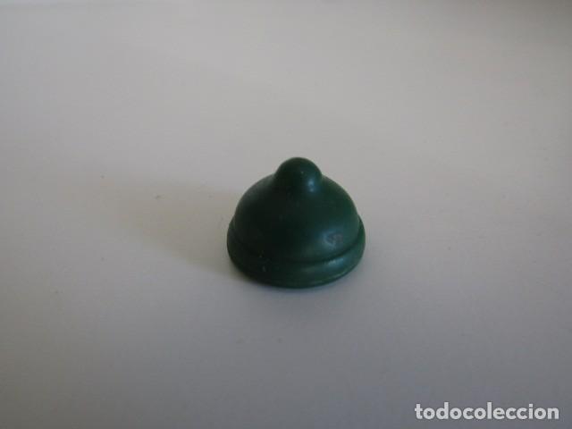 Playmobil: DIFICIL GORRITO VERDE DE INVIERNO NI&Ntilde;O ANTIGUO PLAYMOBIL