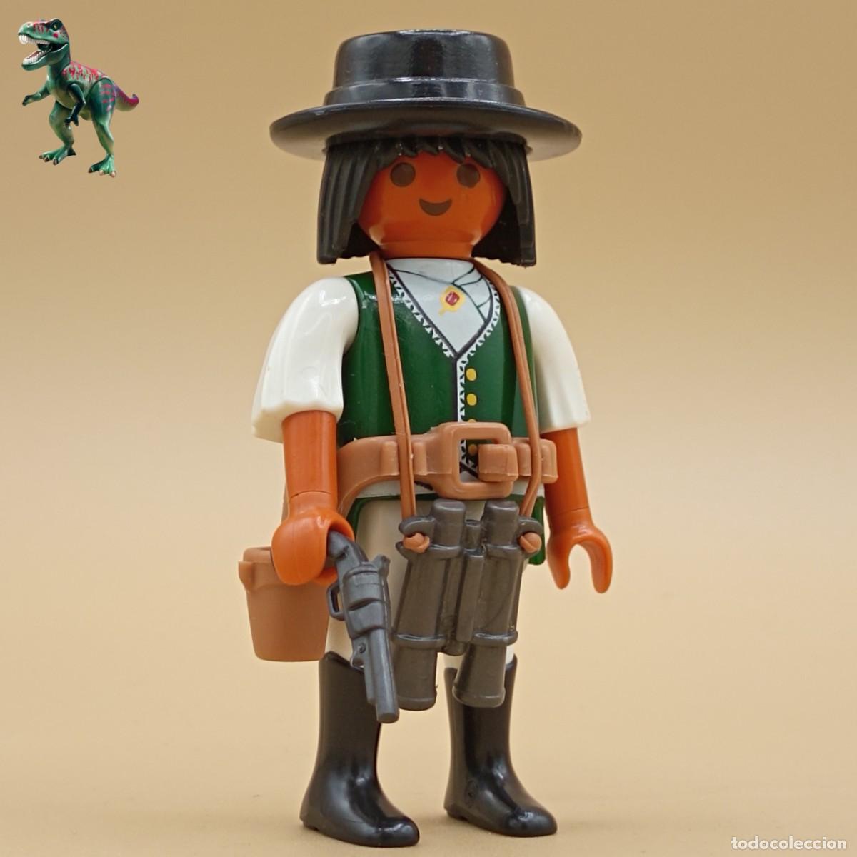 Playmobil: Playmobil figura vaquero nativo americano cowboy indio explorador rastreador forajido oeste western